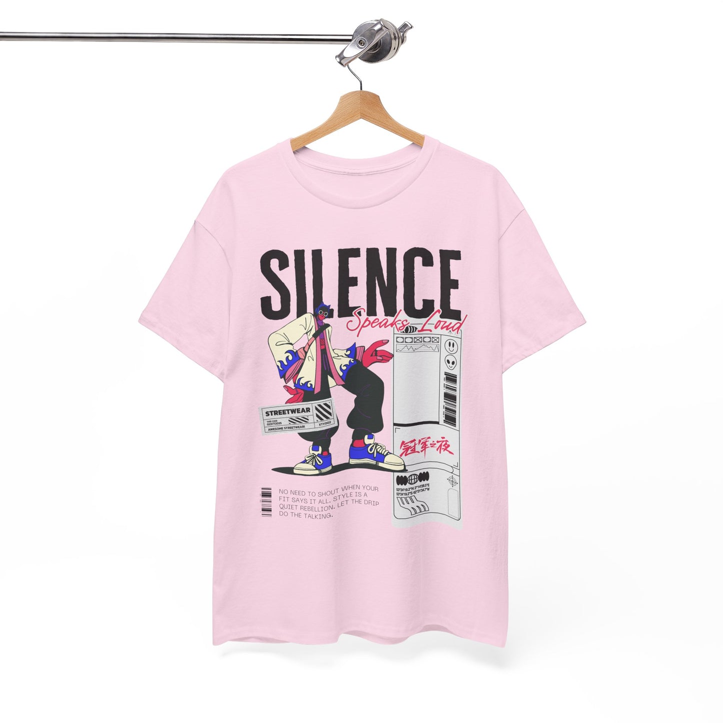 Silence Speaks Tee – Unisex Lifestyle Tee