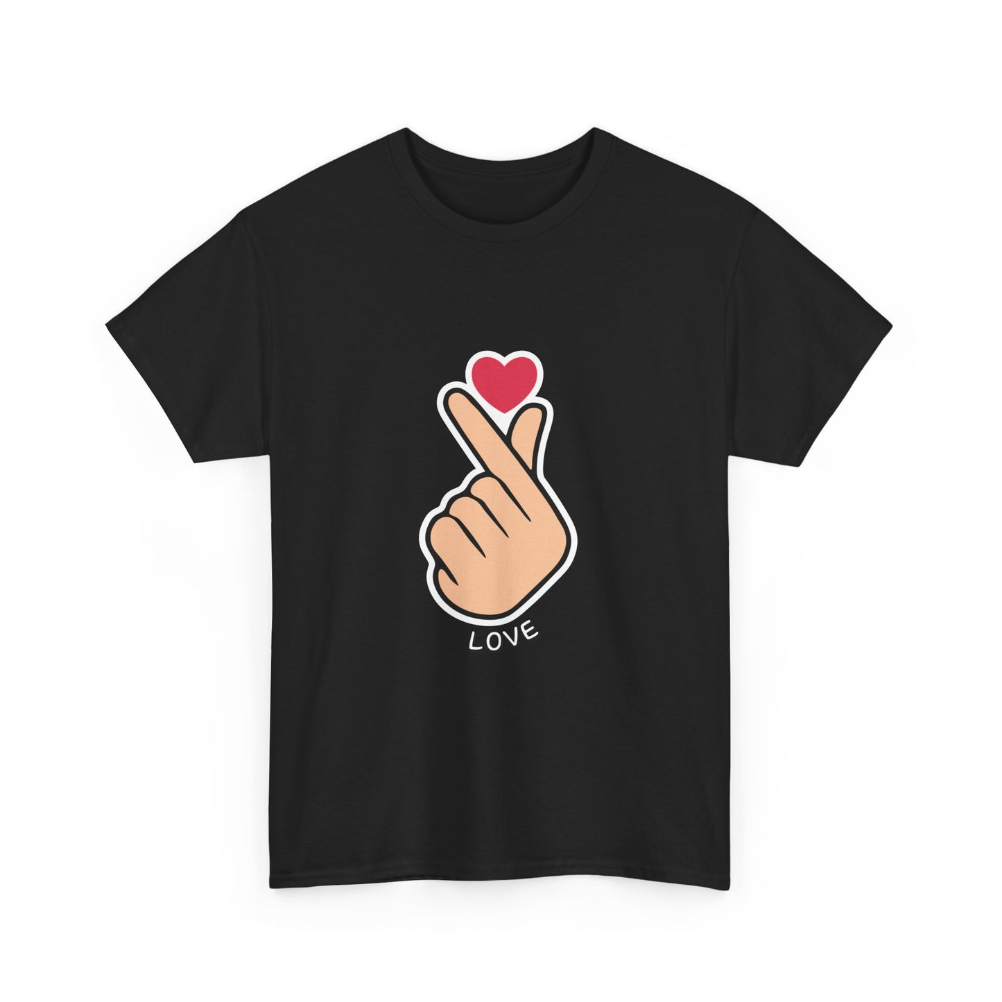 Cute Love Gesture Tee – Unisex Lifestyle Tee
