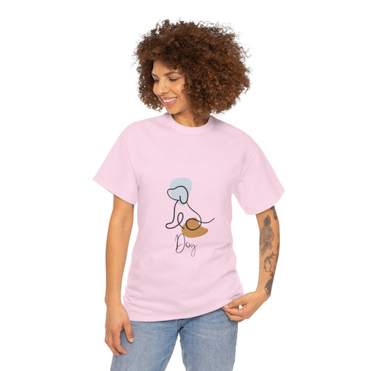Chic Casual Dog Tee – Unisex Graphic T-Shirt