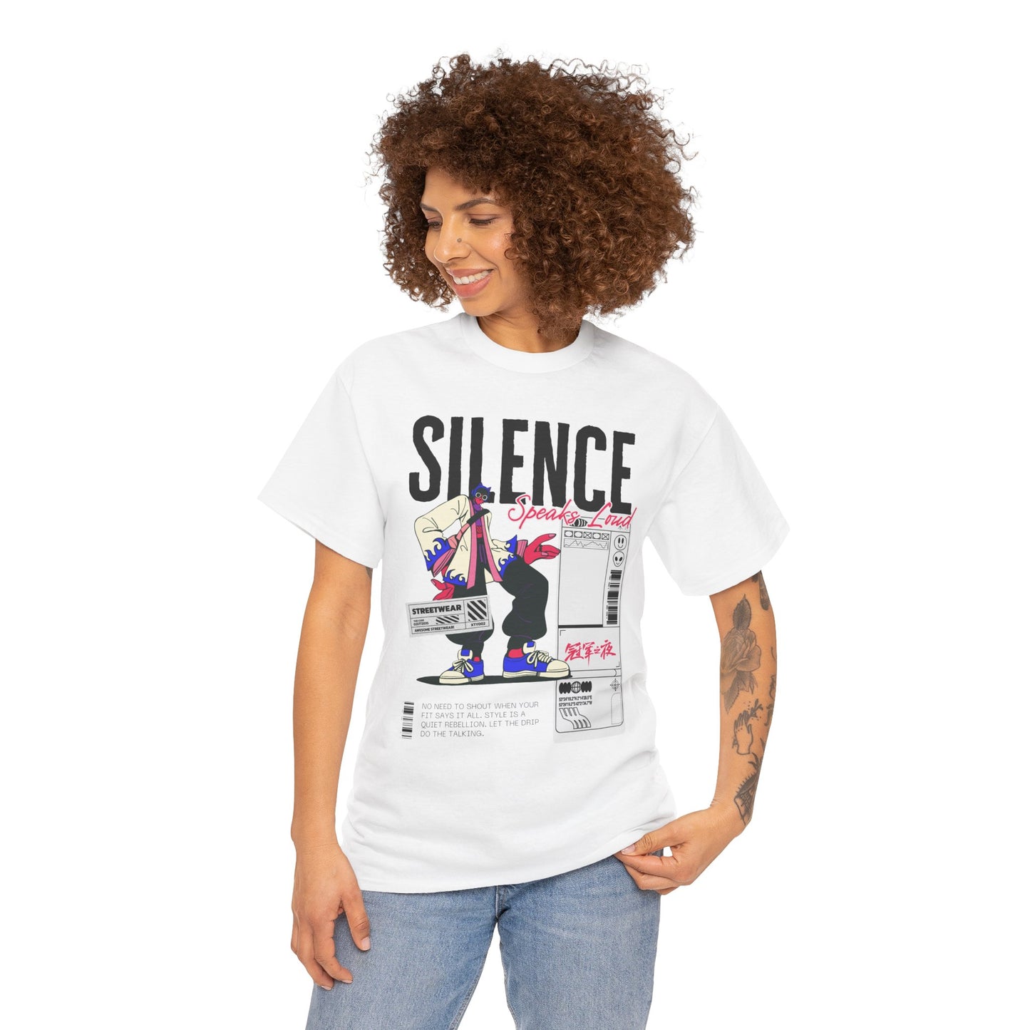 Silence Speaks Tee – Unisex Lifestyle Tee