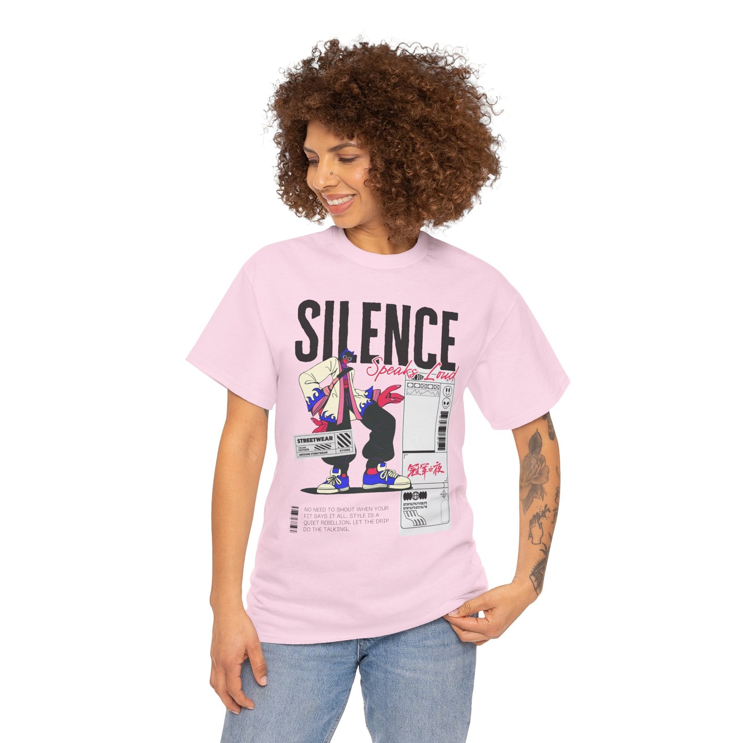 Silence Speaks Tee – Unisex Lifestyle Tee