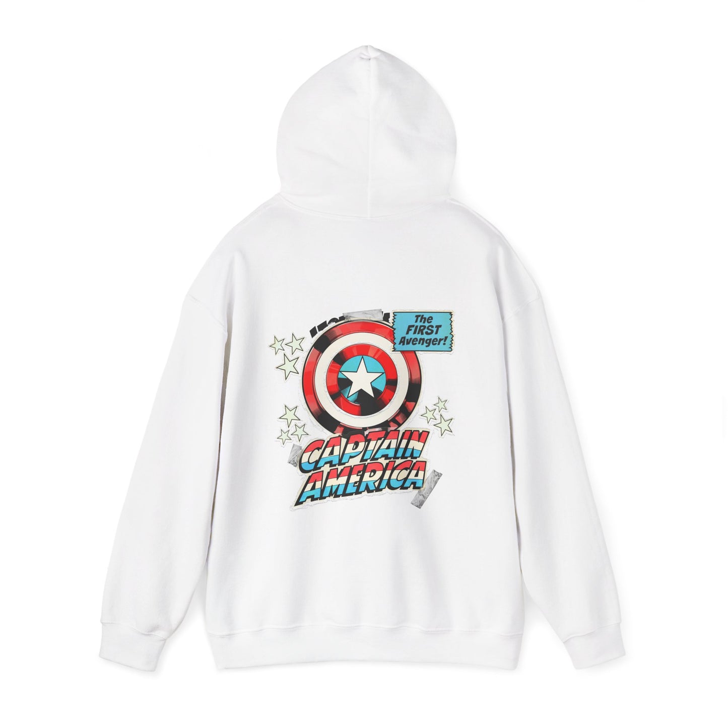 Captain America Valor Hoodie – Unisex Marvel Edition