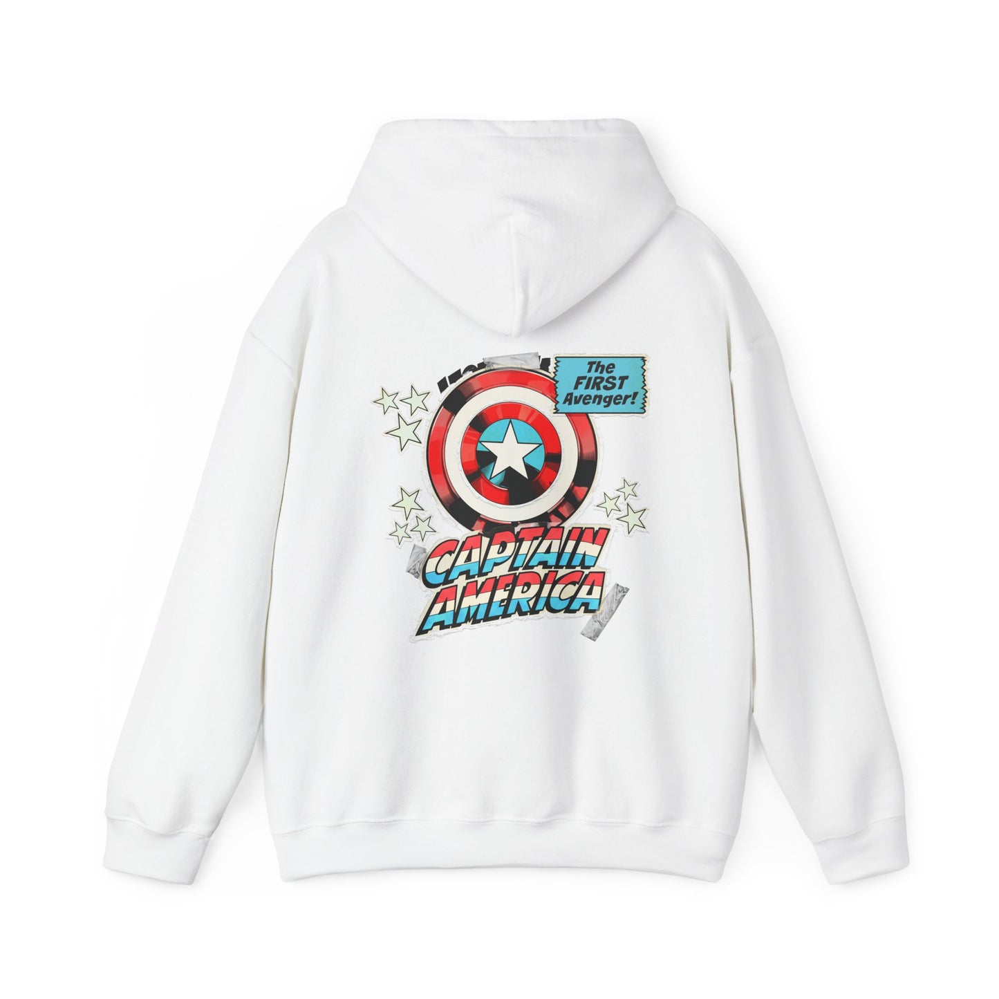 Captain America Valor Hoodie – Unisex Marvel Edition