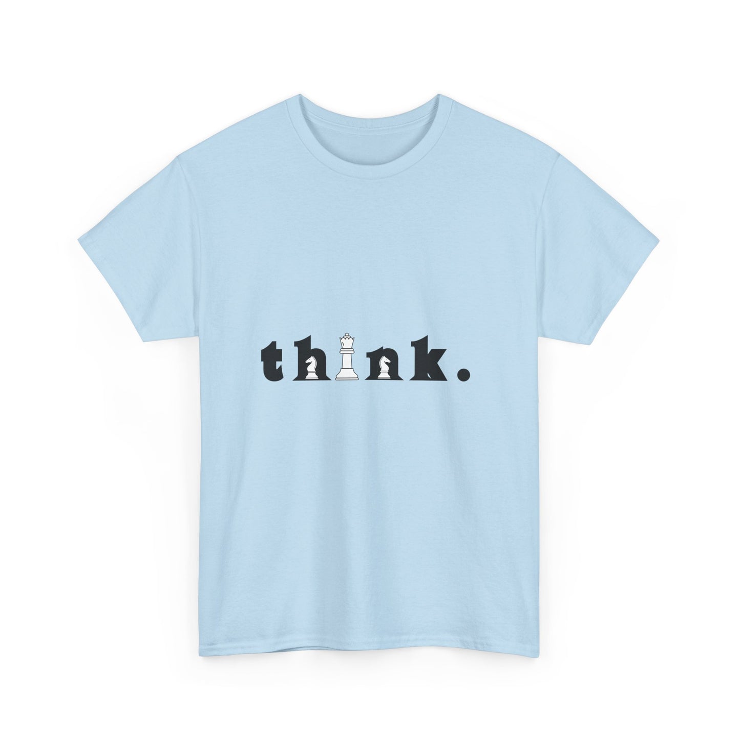 Think Unisex Cotton Tee – Inspirational Graphic