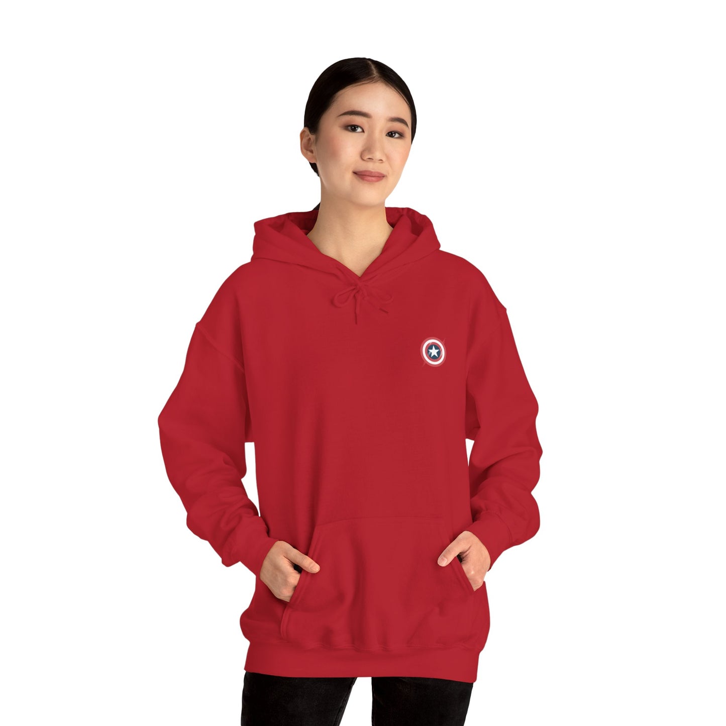 Captain America Valor Hoodie – Unisex Marvel Edition