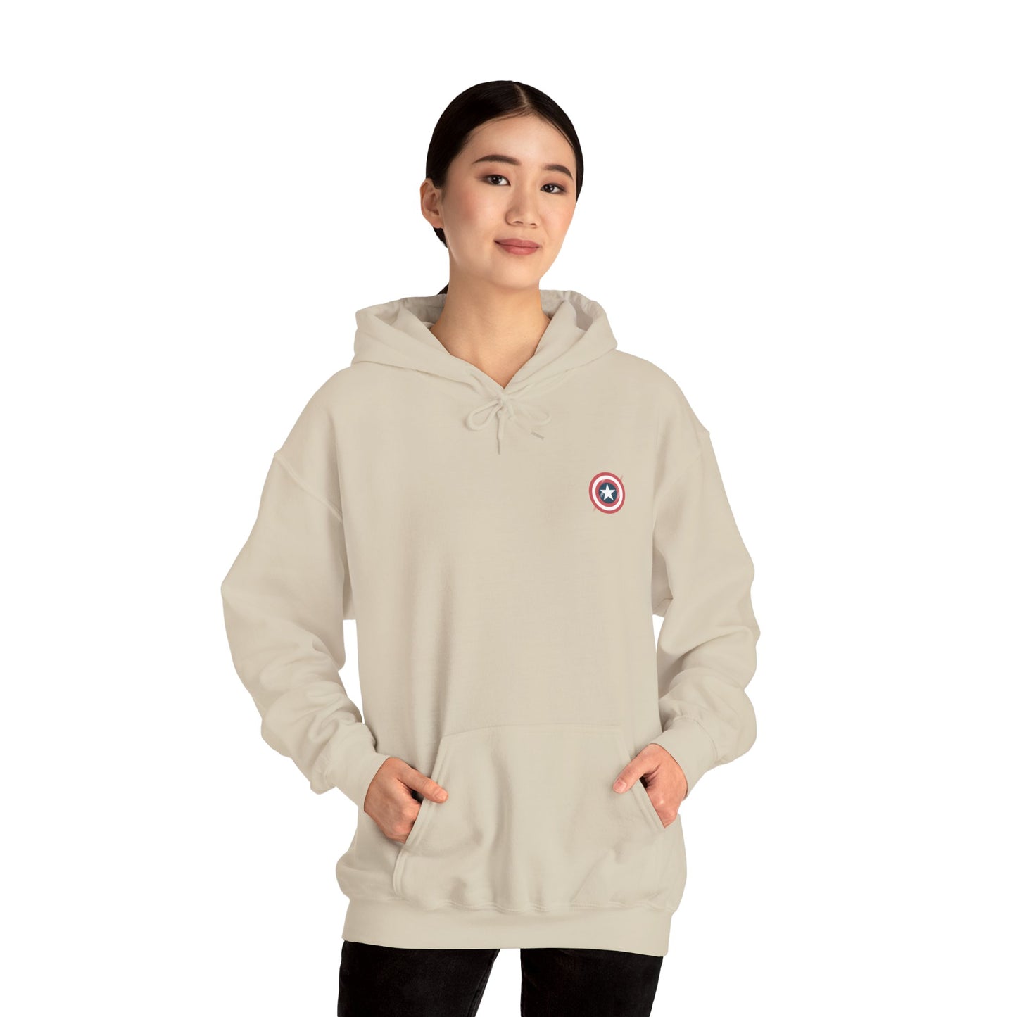 Captain America Valor Hoodie – Unisex Marvel Edition