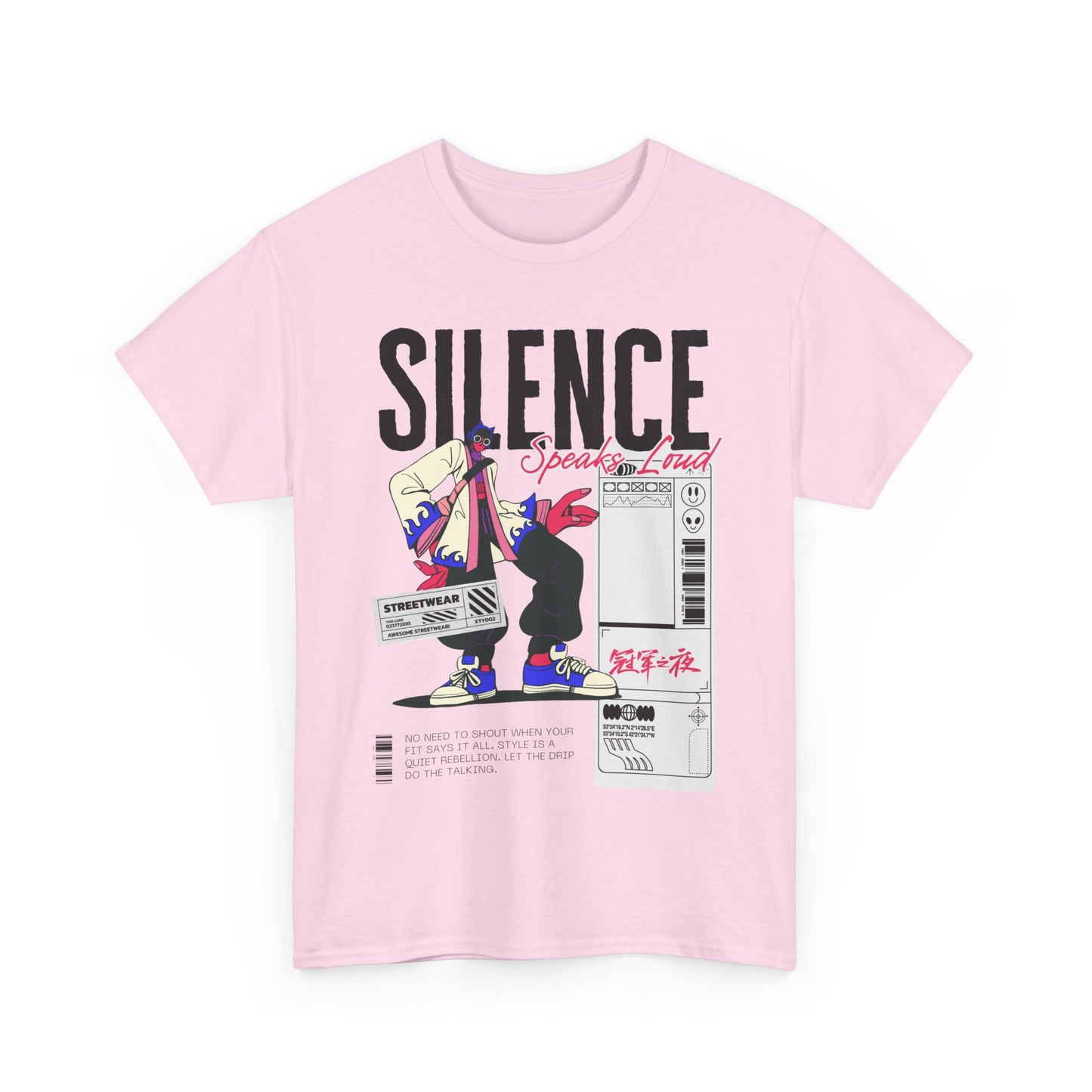 Silence Speaks Tee – Unisex Lifestyle Tee