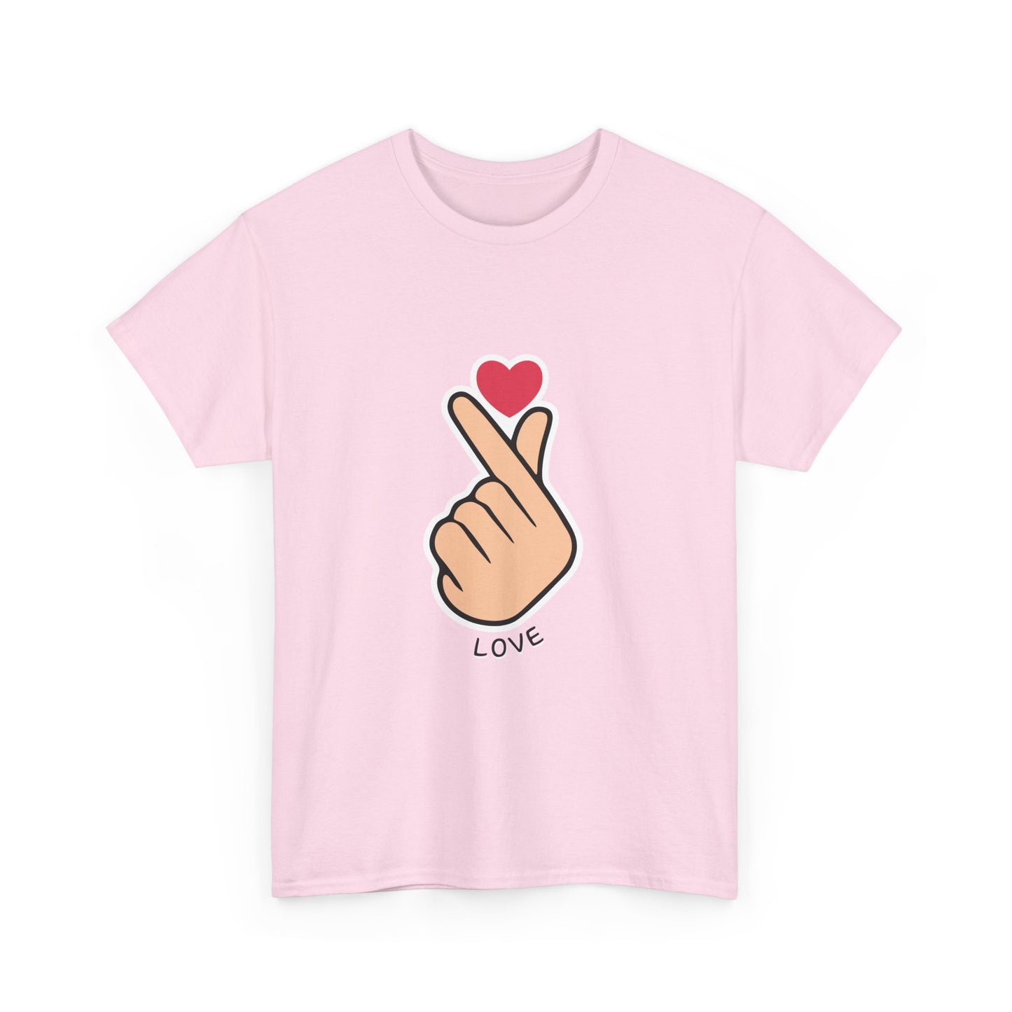 Cute Love Gesture Tee – Unisex Lifestyle Tee