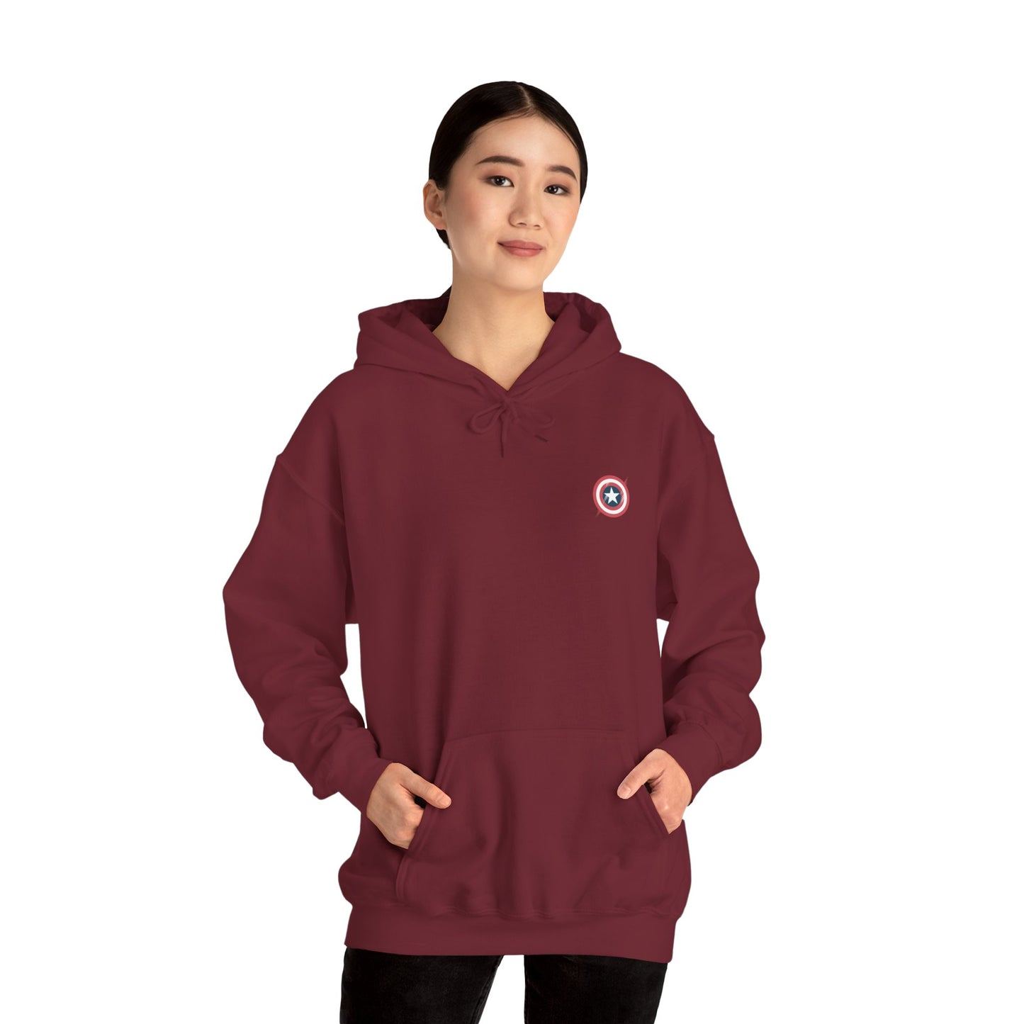 Captain America Valor Hoodie – Unisex Marvel Edition