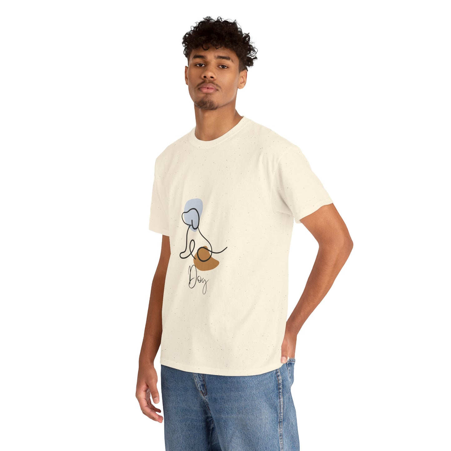 Chic Casual Dog Tee – Unisex Graphic T-Shirt