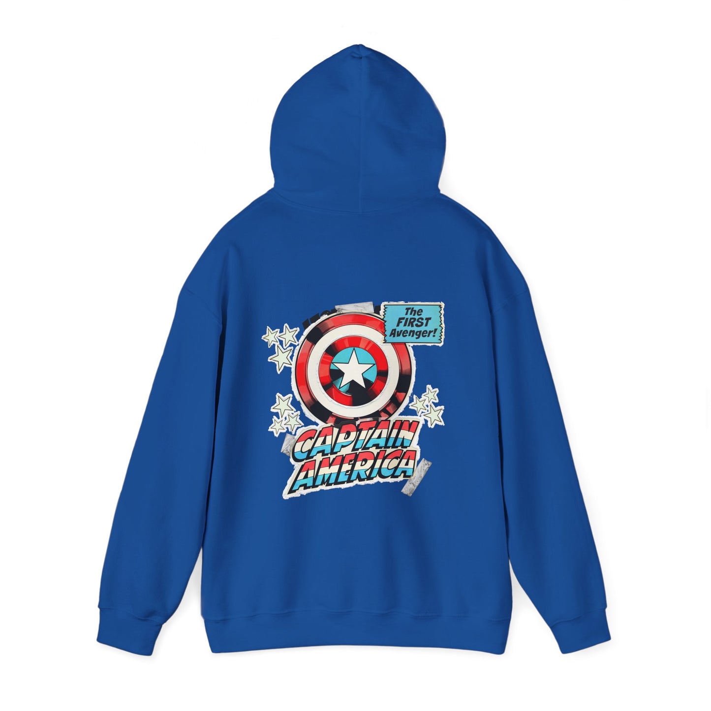 Captain America Valor Hoodie – Unisex Marvel Edition