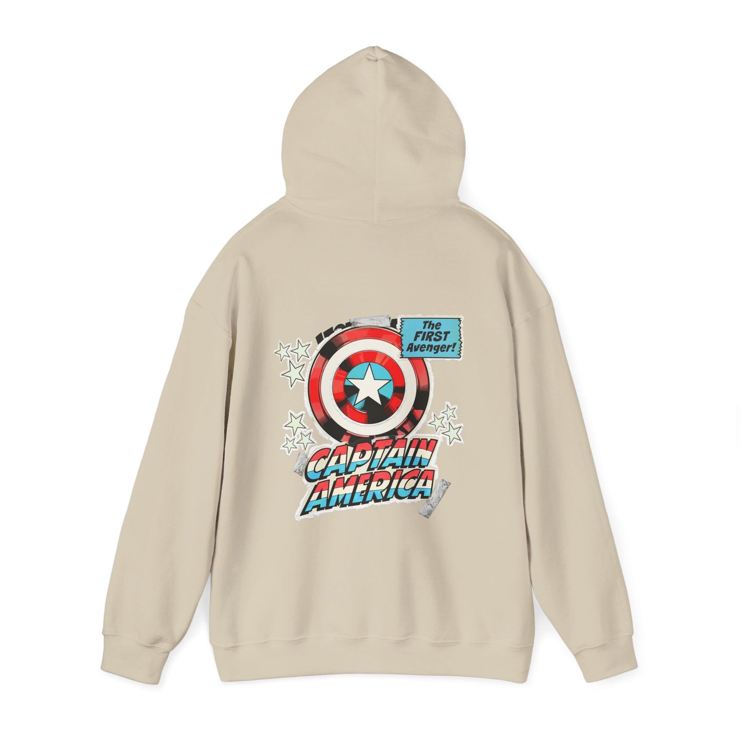 Captain America Valor Hoodie – Unisex Marvel Edition