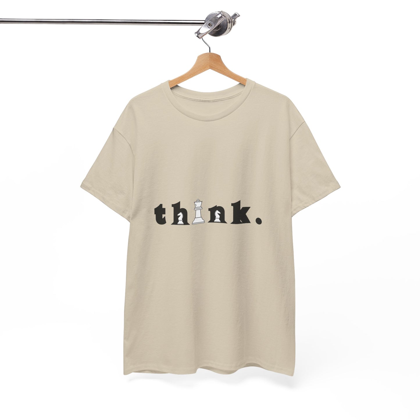 Think Unisex Cotton Tee – Inspirational Graphic