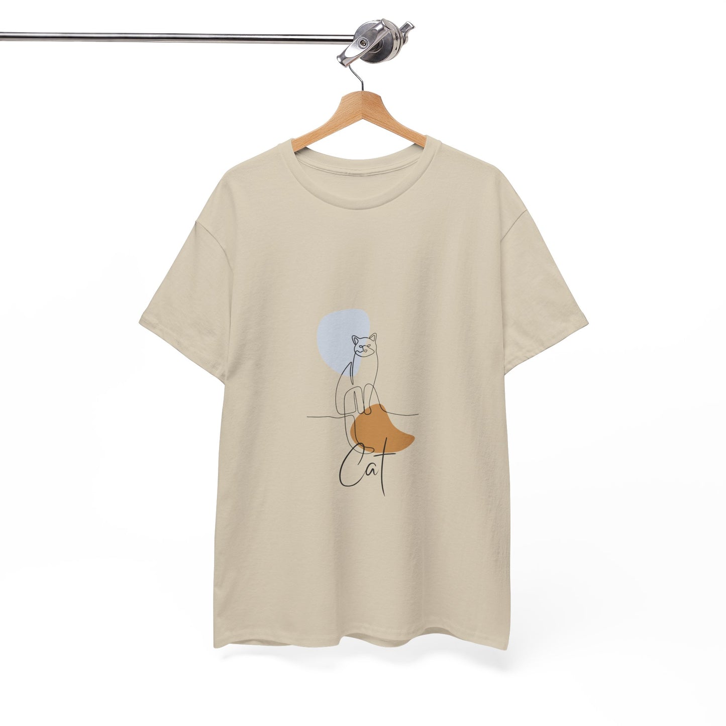 Chic Casual Cat Tee – Unisex Graphic T-Shirt
