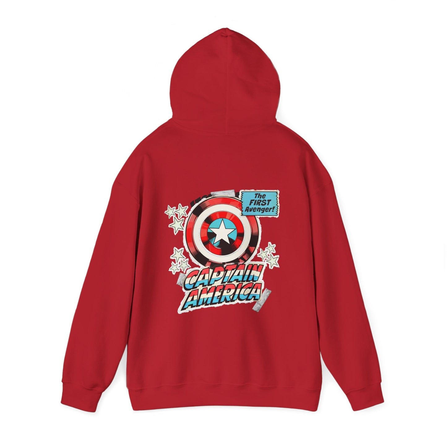 Captain America Valor Hoodie – Unisex Marvel Edition