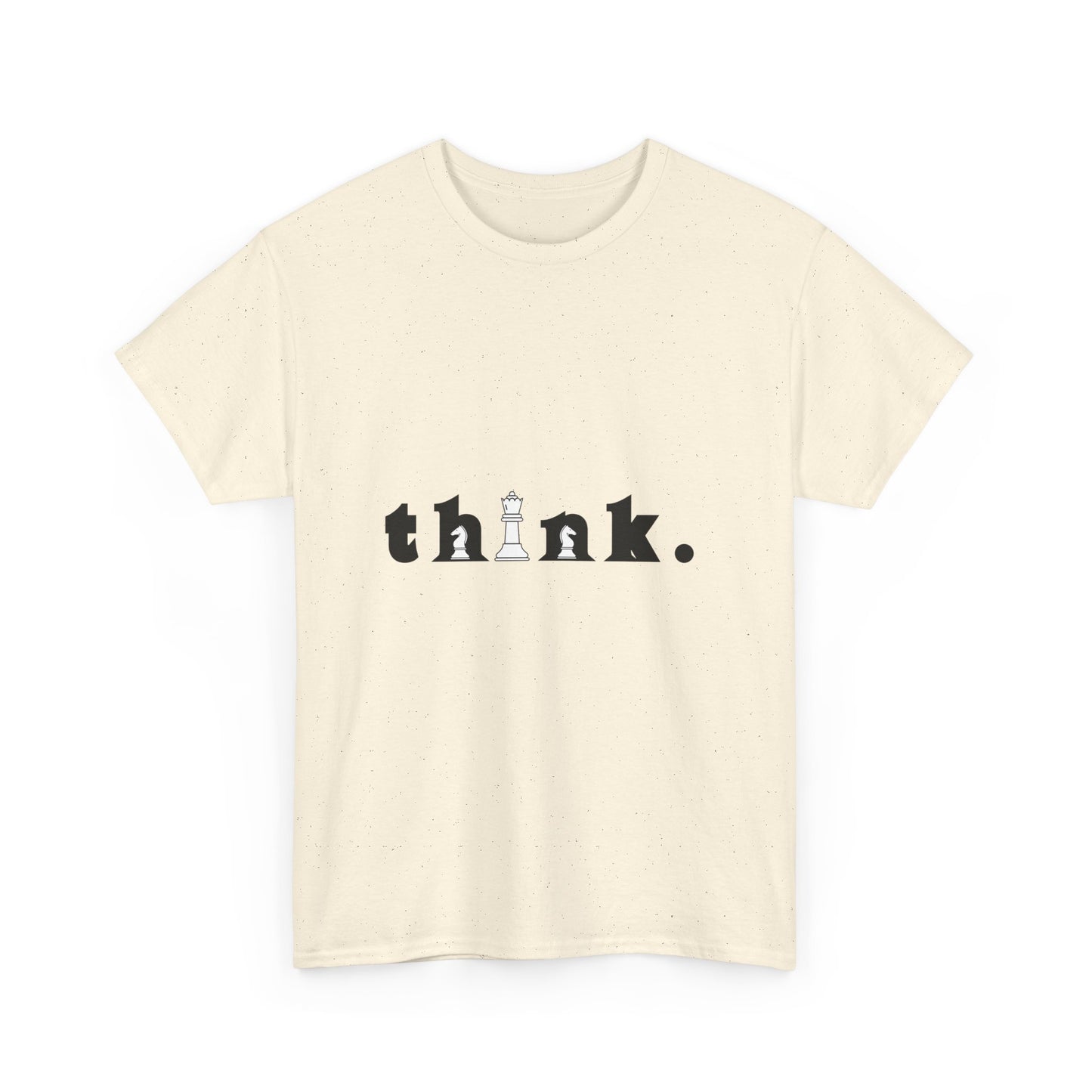 Think Unisex Cotton Tee – Inspirational Graphic