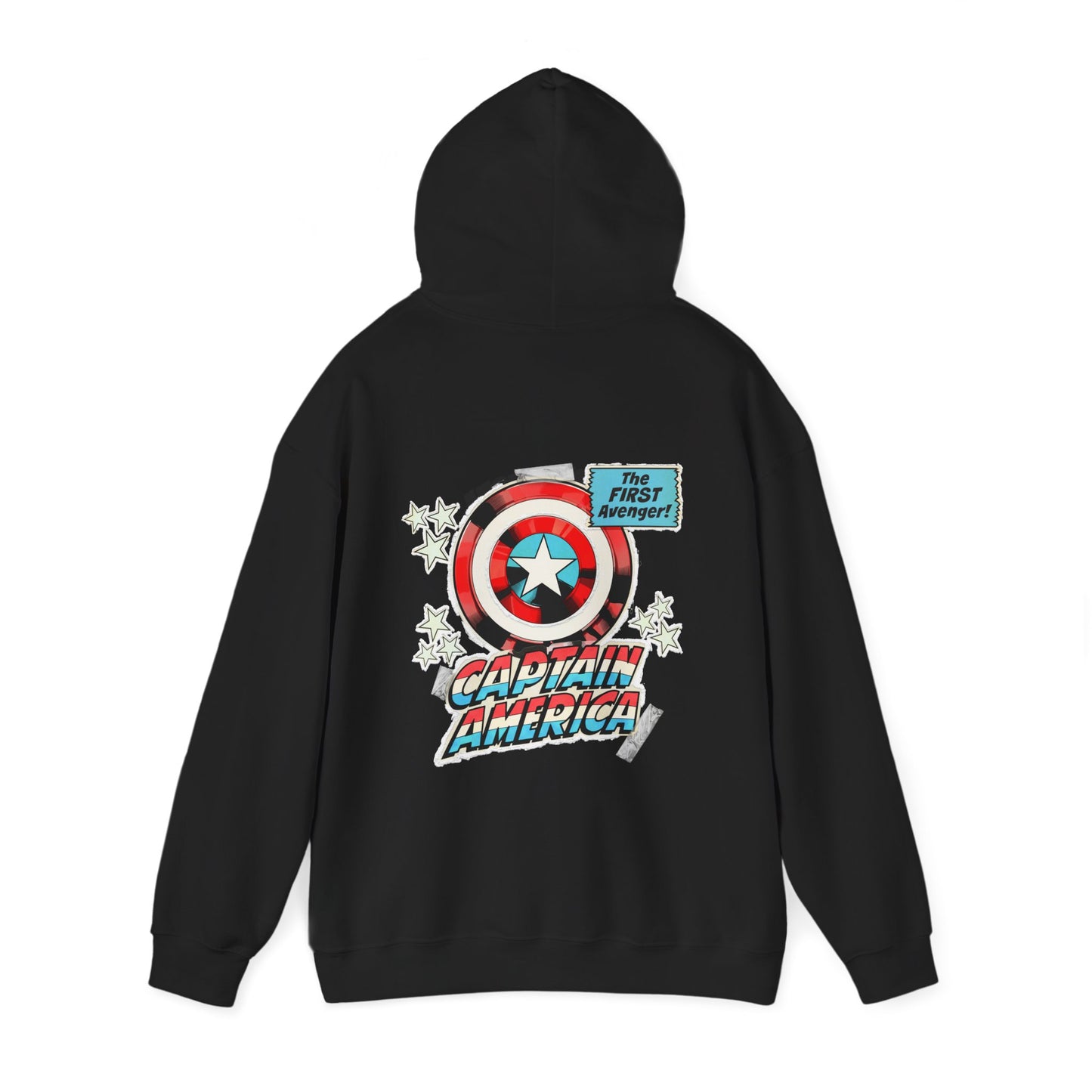 Captain America Valor Hoodie – Unisex Marvel Edition