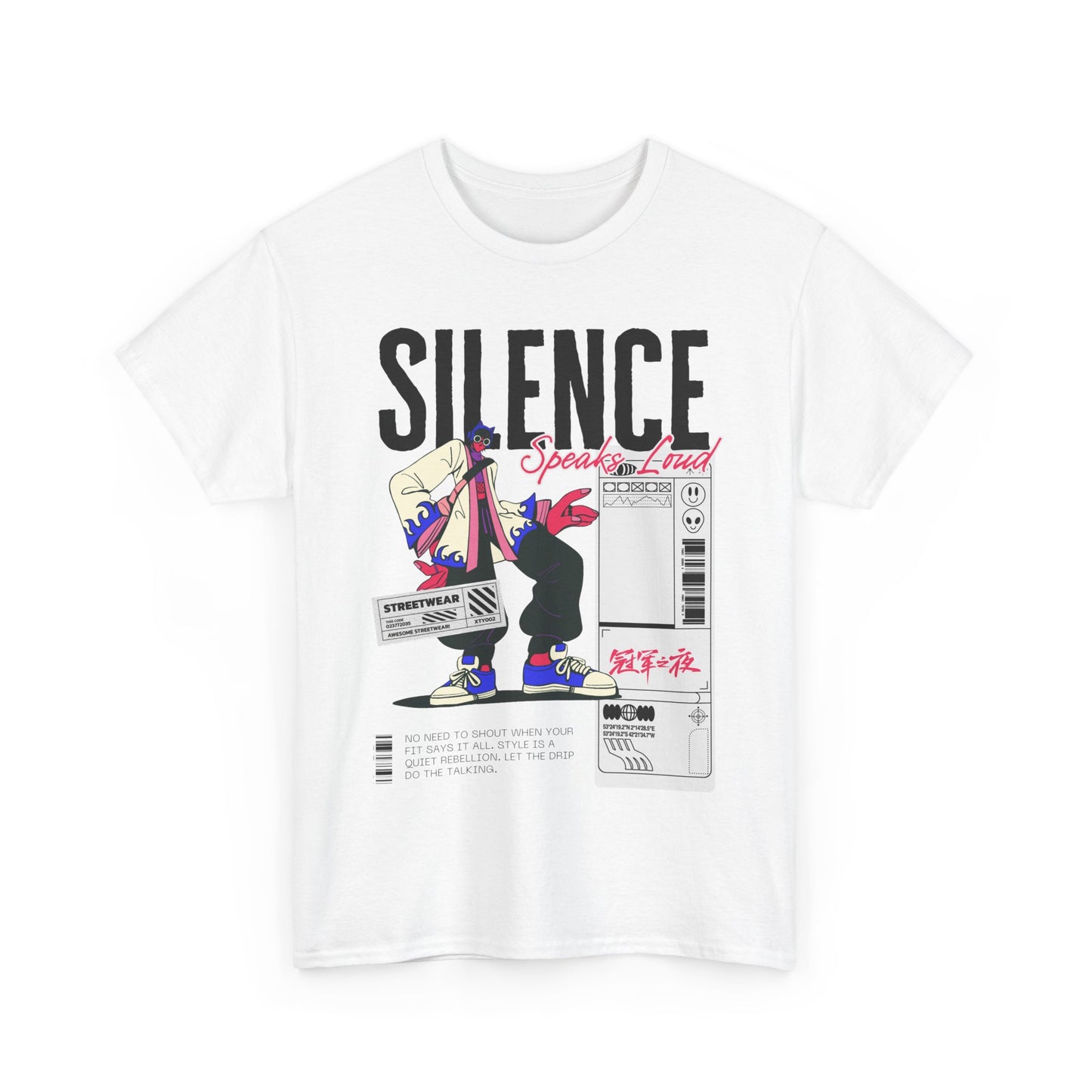 Silence Speaks Tee – Unisex Lifestyle Tee