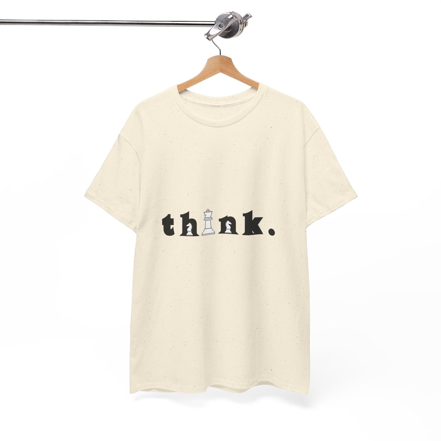 Think Unisex Cotton Tee – Inspirational Graphic