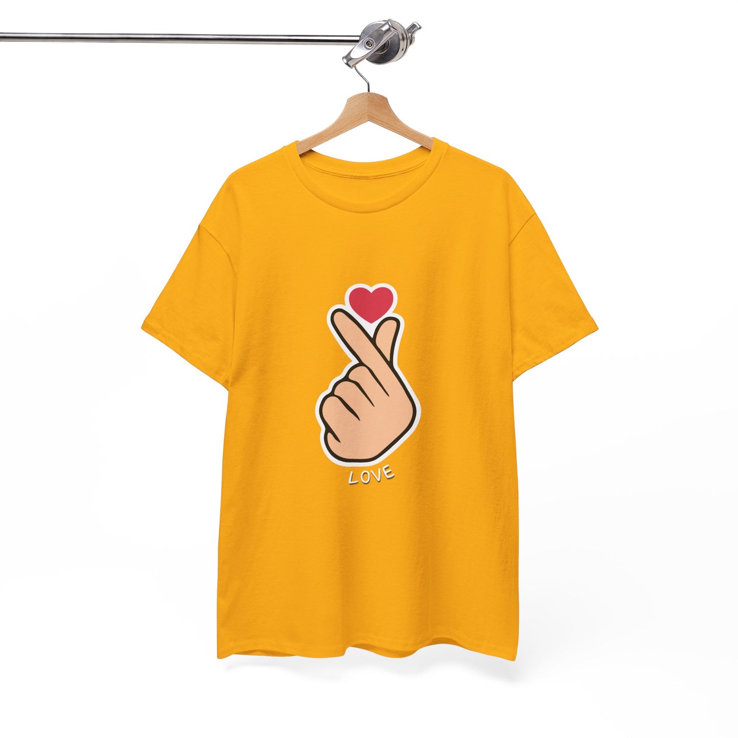 Cute Love Gesture Tee – Unisex Lifestyle Tee