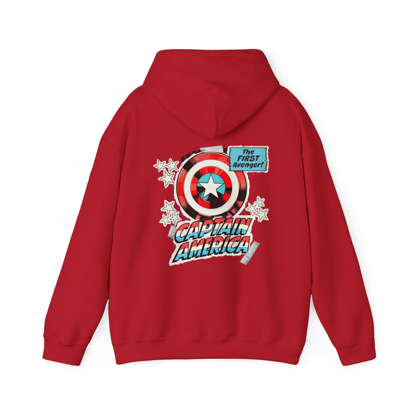 Captain America Valor Hoodie – Unisex Marvel Edition