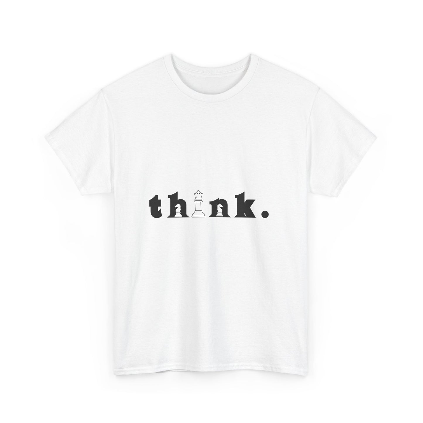 Think Unisex Cotton Tee – Inspirational Graphic