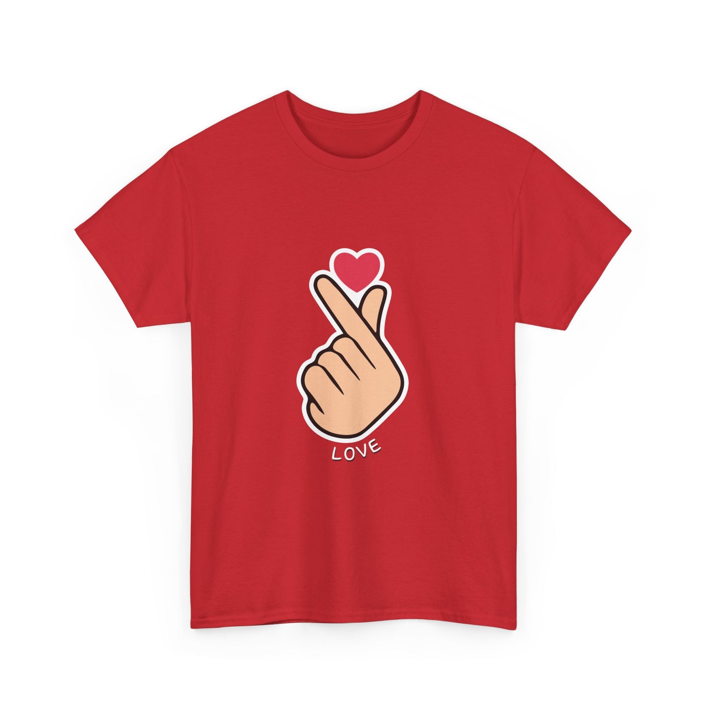 Cute Love Gesture Tee – Unisex Lifestyle Tee