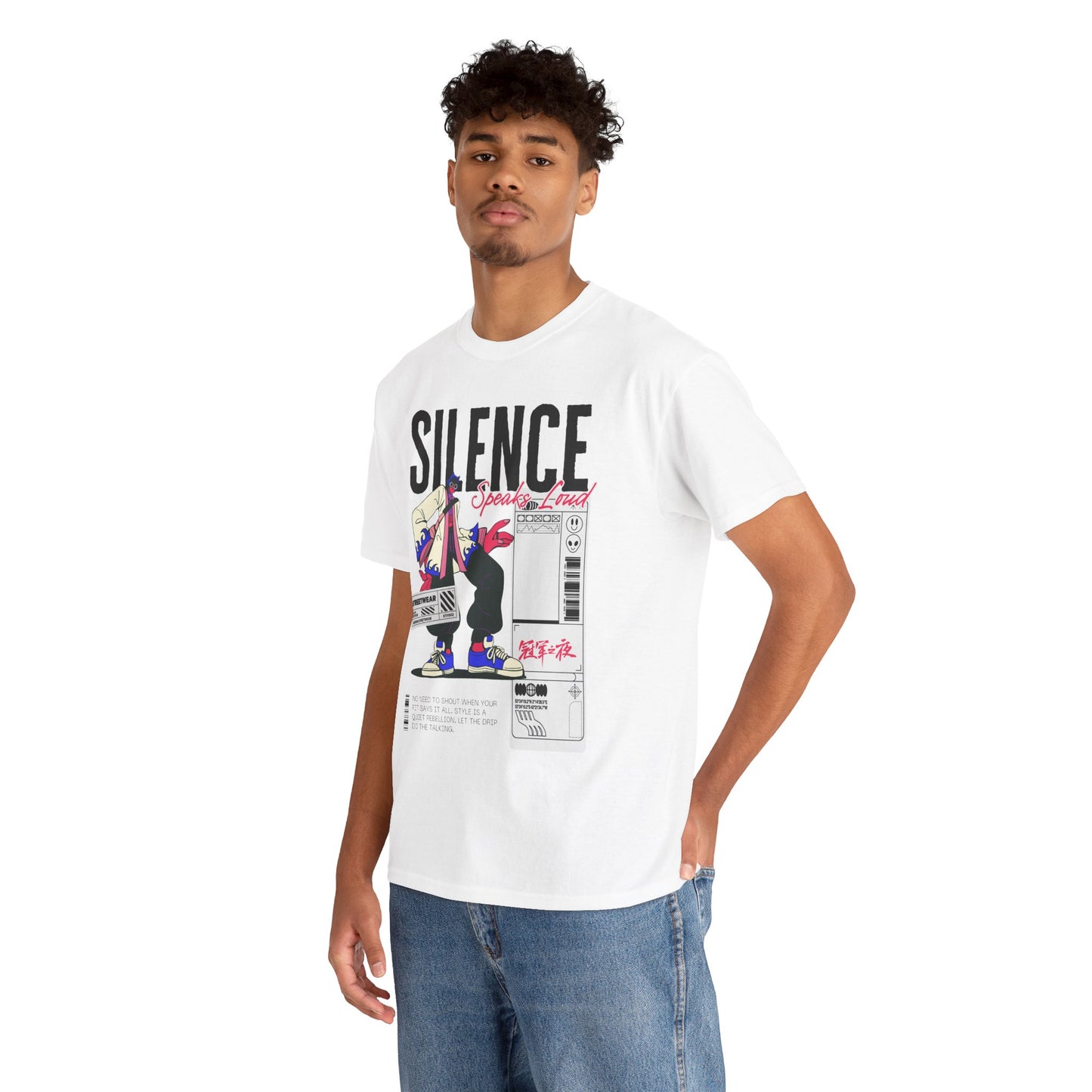 Silence Speaks Tee – Unisex Lifestyle Tee