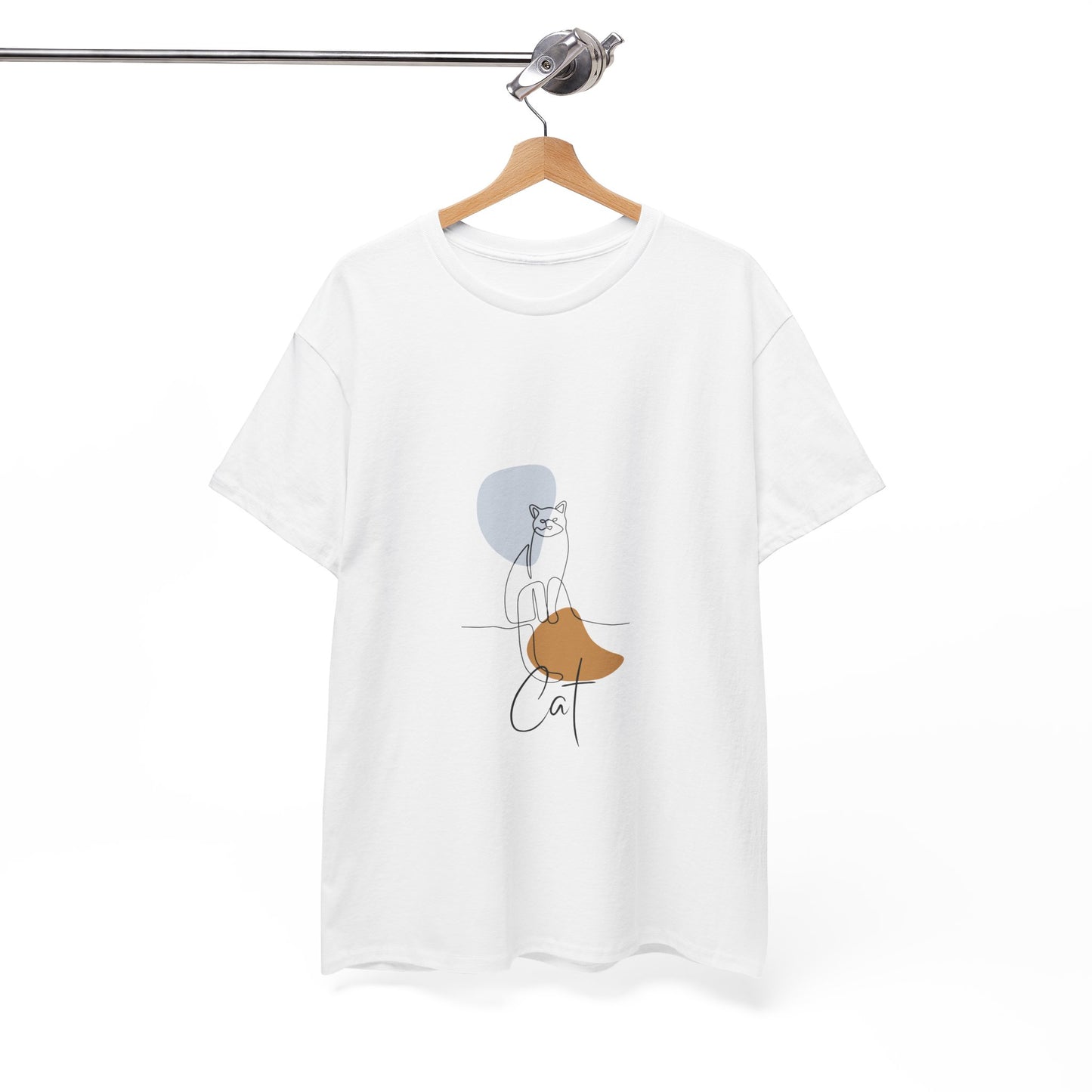 Chic Casual Cat Tee – Unisex Graphic T-Shirt