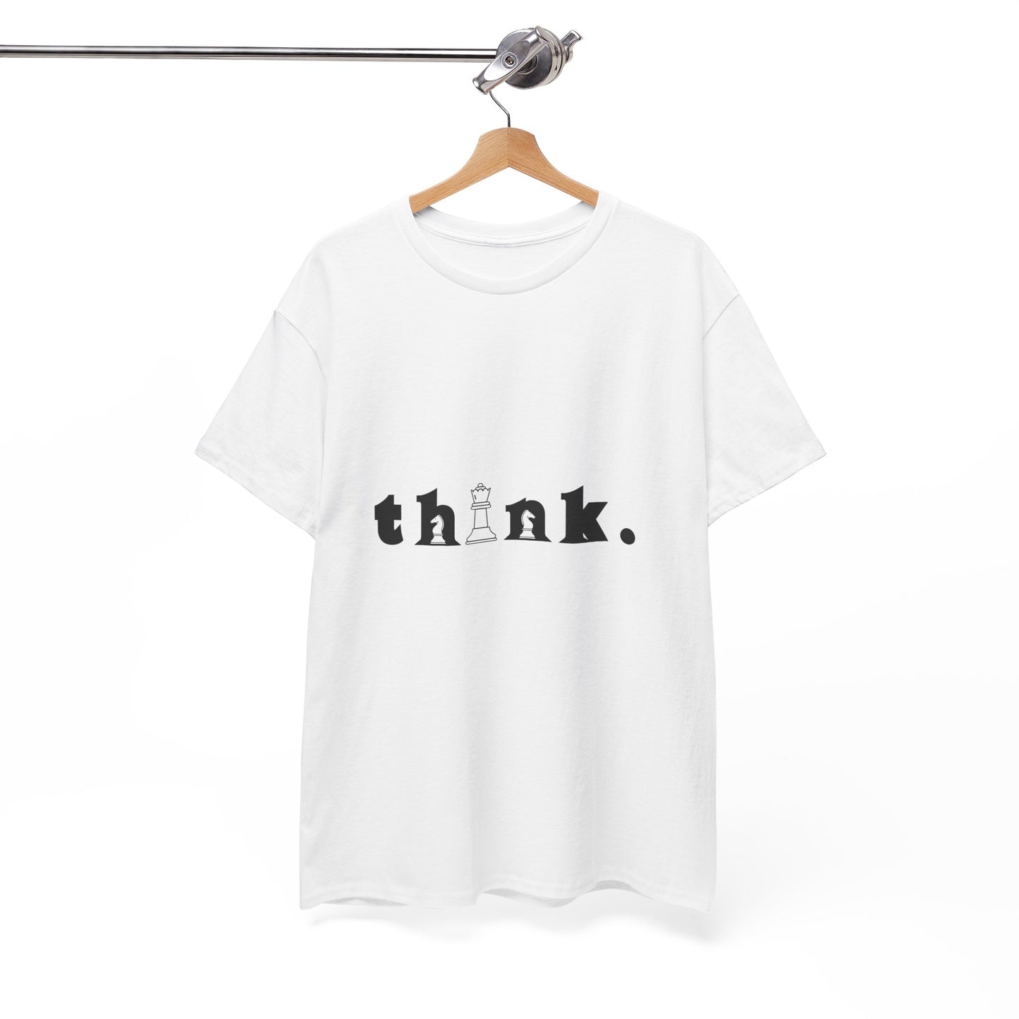 Think Unisex Cotton Tee – Inspirational Graphic