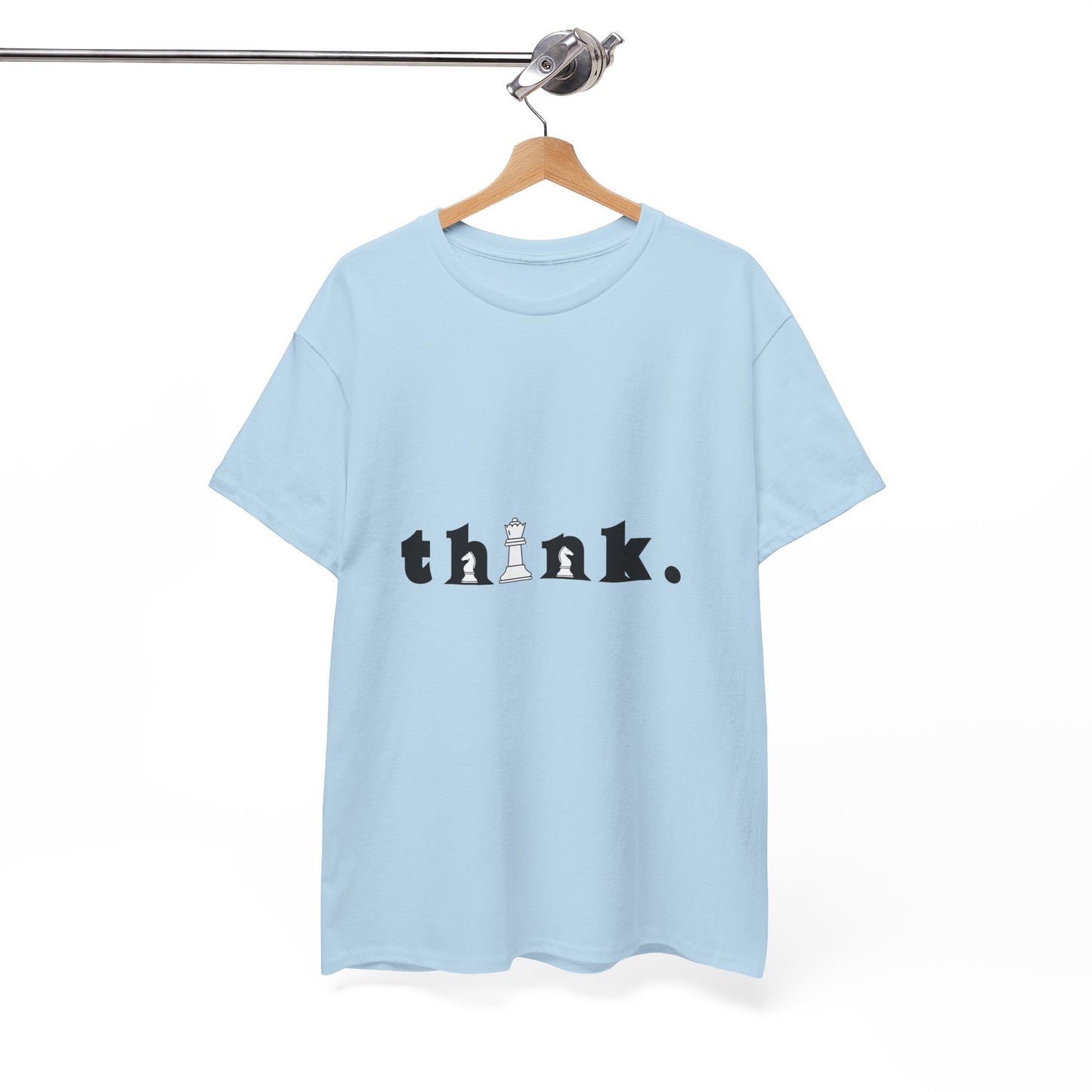 Think Unisex Cotton Tee – Inspirational Graphic