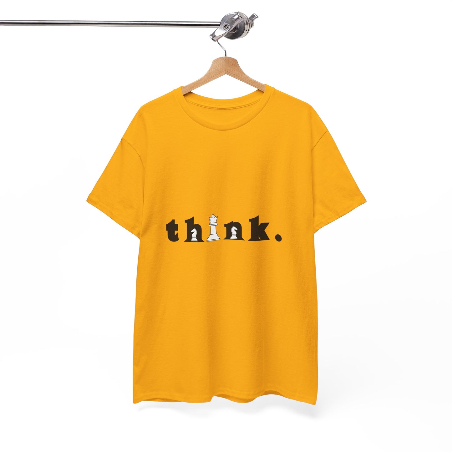 Think Unisex Cotton Tee – Inspirational Graphic