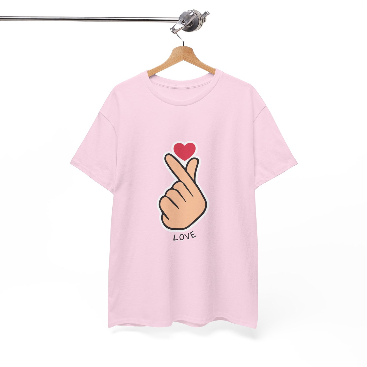 Cute Love Gesture Tee – Unisex Lifestyle Tee