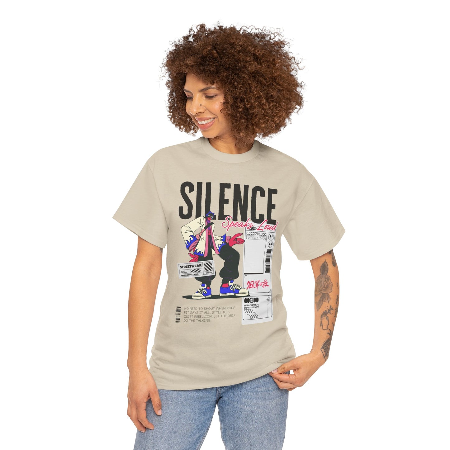 Silence Speaks Tee – Unisex Lifestyle Tee
