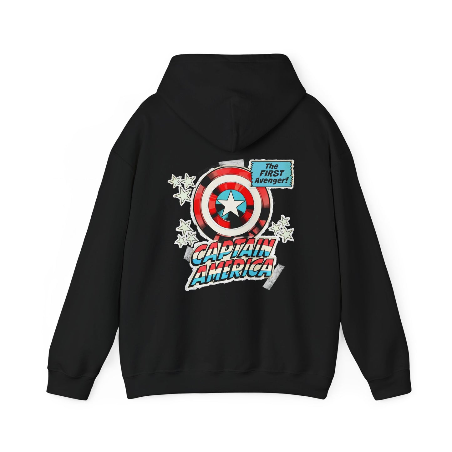 Captain America Valor Hoodie – Unisex Marvel Edition