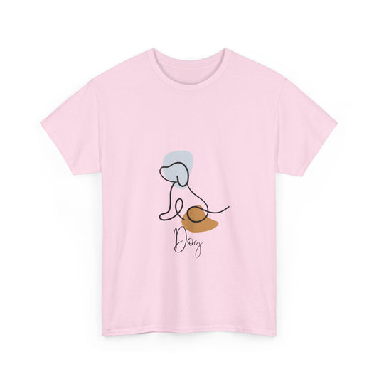 Chic Casual Dog Tee – Unisex Graphic T-Shirt