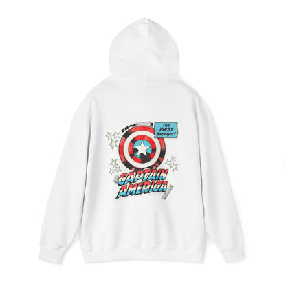 Captain America Valor Hoodie – Unisex Marvel Edition