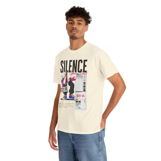 Silence Speaks Tee – Unisex Lifestyle Tee