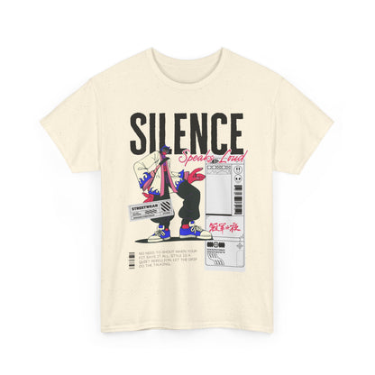 Silence Speaks Tee – Unisex Lifestyle Tee