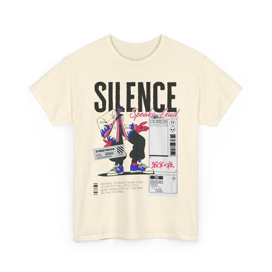 Silence Speaks Tee – Unisex Lifestyle Tee