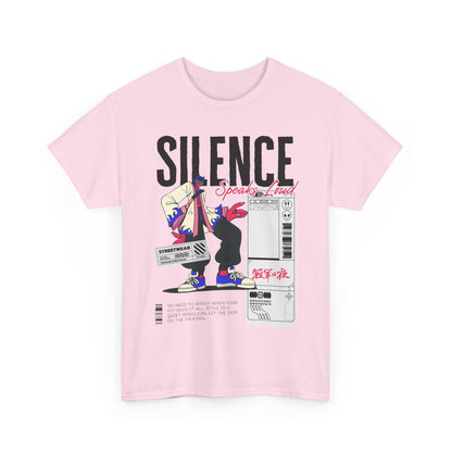 Silence Speaks Tee – Unisex Lifestyle Tee