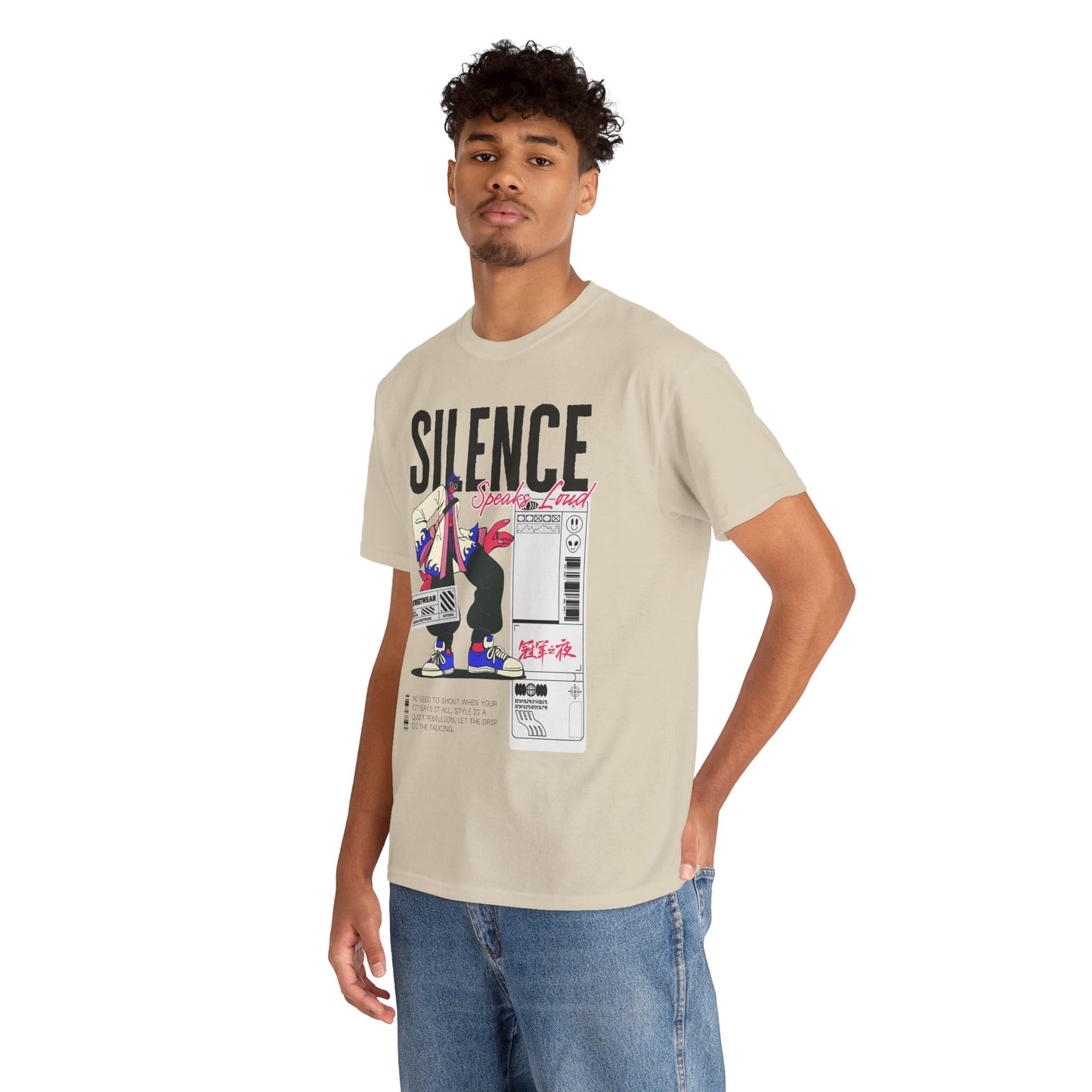 Silence Speaks Tee – Unisex Lifestyle Tee