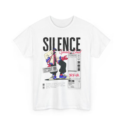 Silence Speaks Tee – Unisex Lifestyle Tee