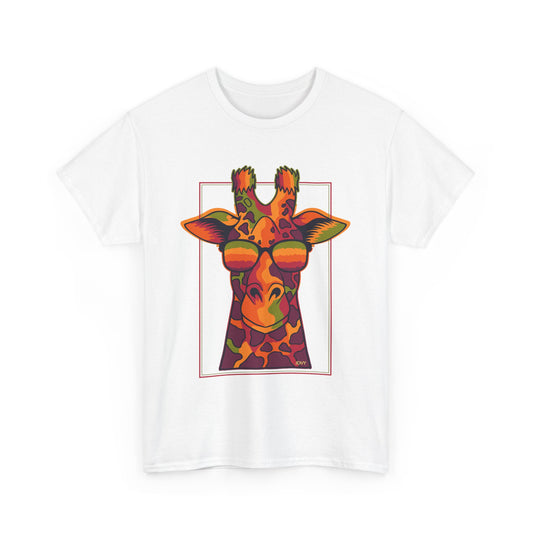 Colorful Giraffe Tee – Unisex Fun T-Shirt