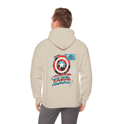 Captain America Valor Hoodie – Unisex Marvel Edition