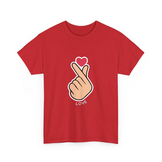 Cute Love Gesture Tee – Unisex Lifestyle Tee