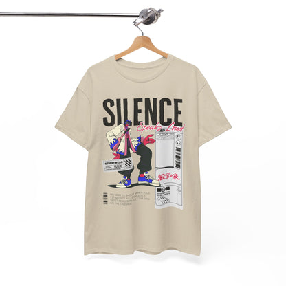 Silence Speaks Tee – Unisex Lifestyle Tee