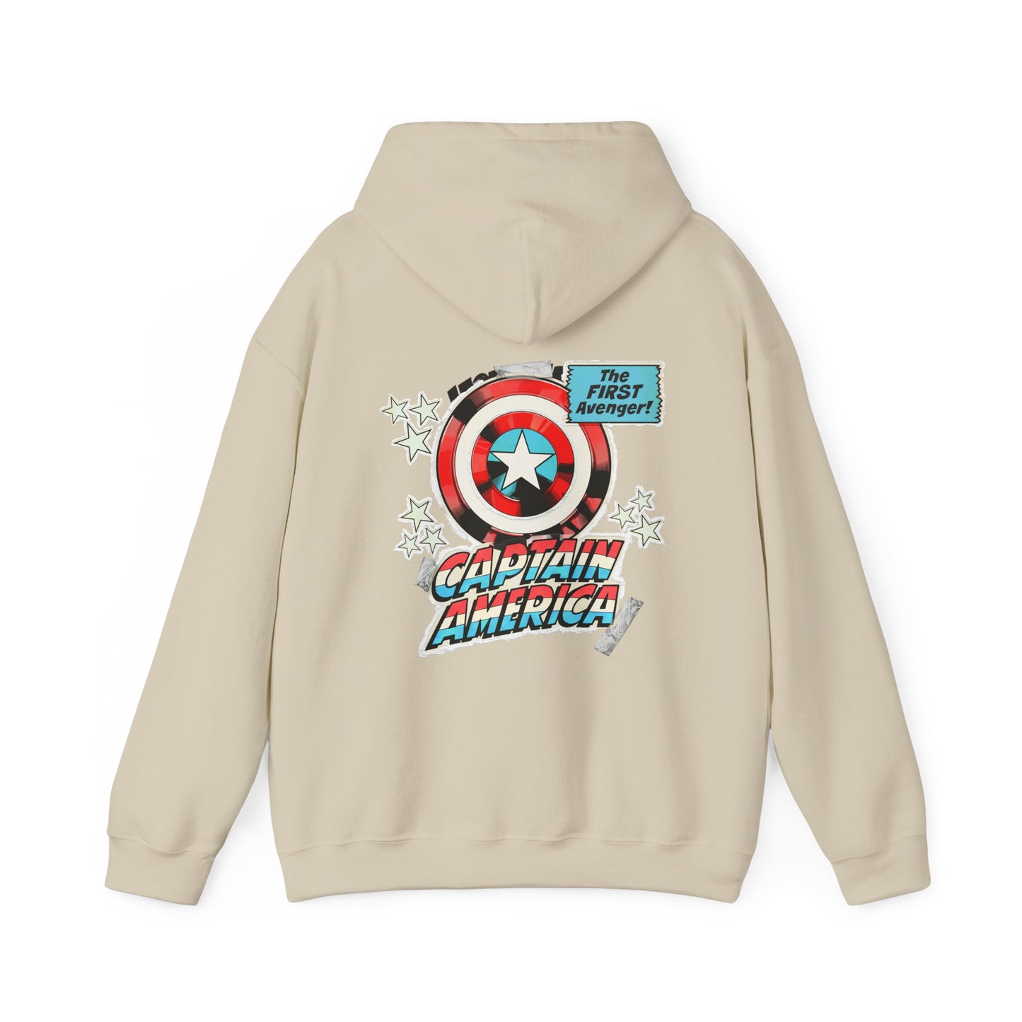 Captain America Valor Hoodie – Unisex Marvel Edition